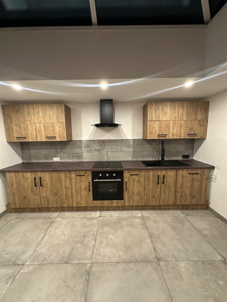 Gewrapte keuken in Heerhugowaard 3 after 1